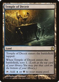Temple of Deceit, Theros