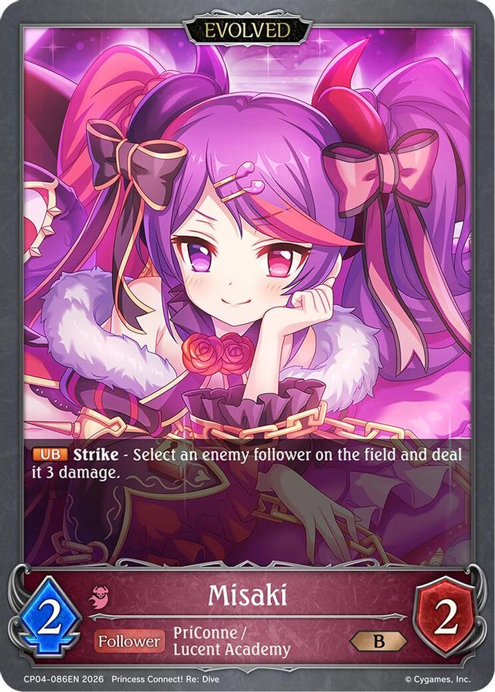 Misaki (Evolved), Standard, front