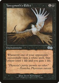 Yawgmoth's Edict, Urza's Saga
