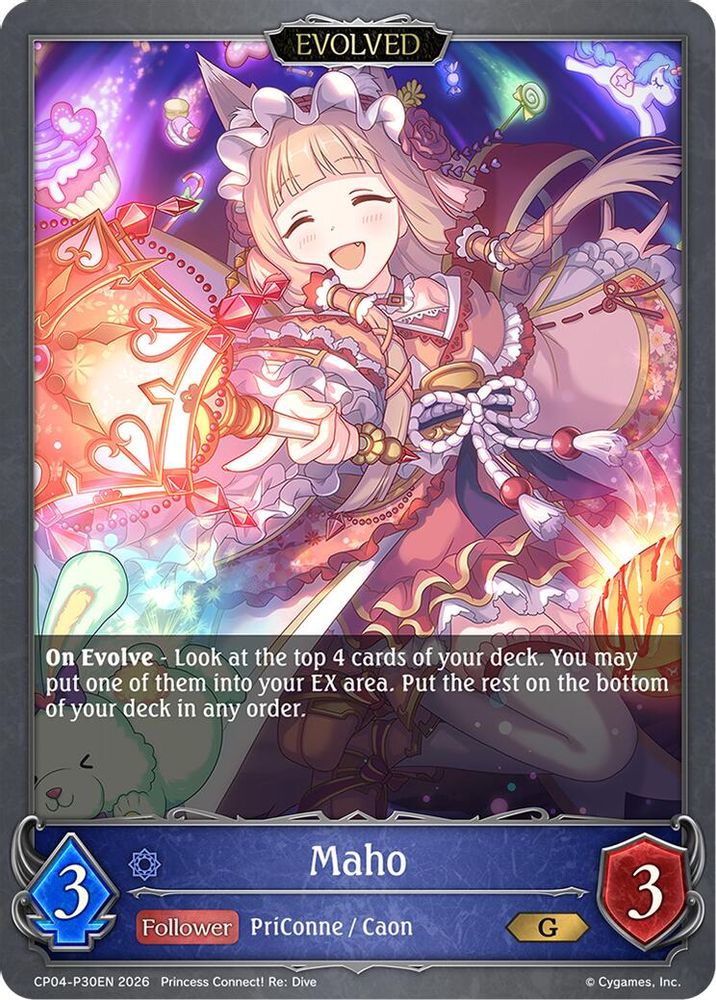 Maho (Evolved) - P30EN (Foil), Standard, front