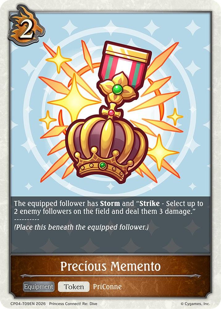 Precious Memento, Standard, front