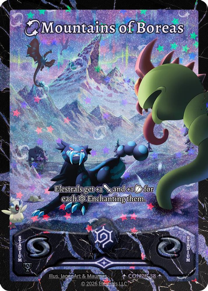 Mountains of Boreas, Standard, front