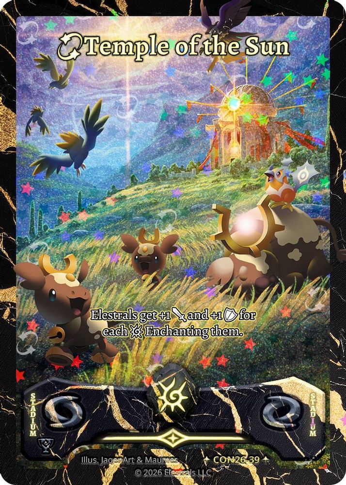Temple of the Sun, Standard, front