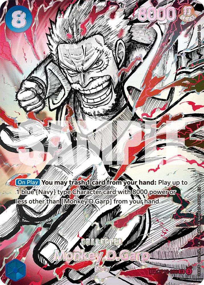 Monkey.D.Garp (OP12-056) (SP)