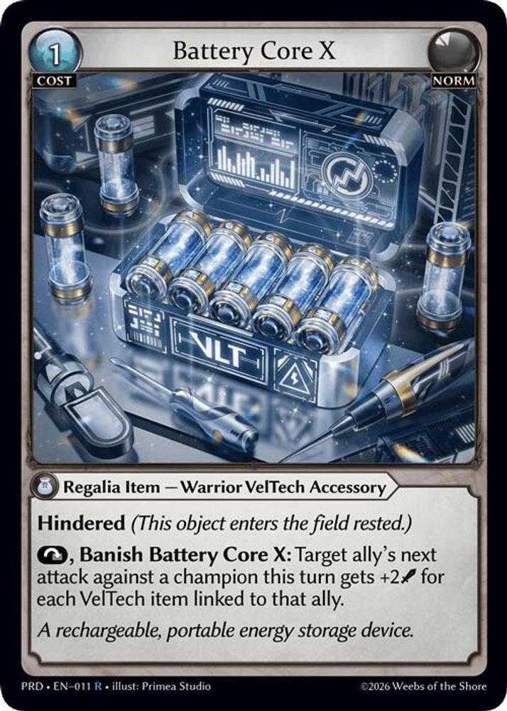 Battery Core X, Standard, front