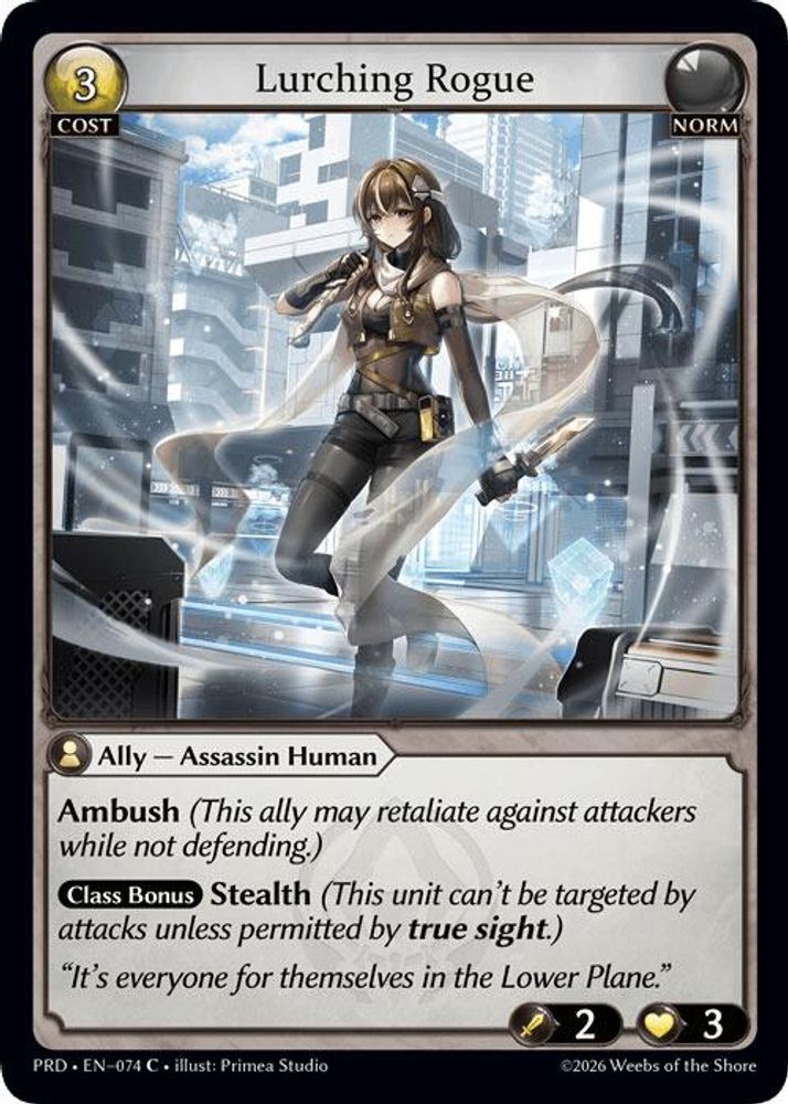 Lurching Rogue, Standard, front