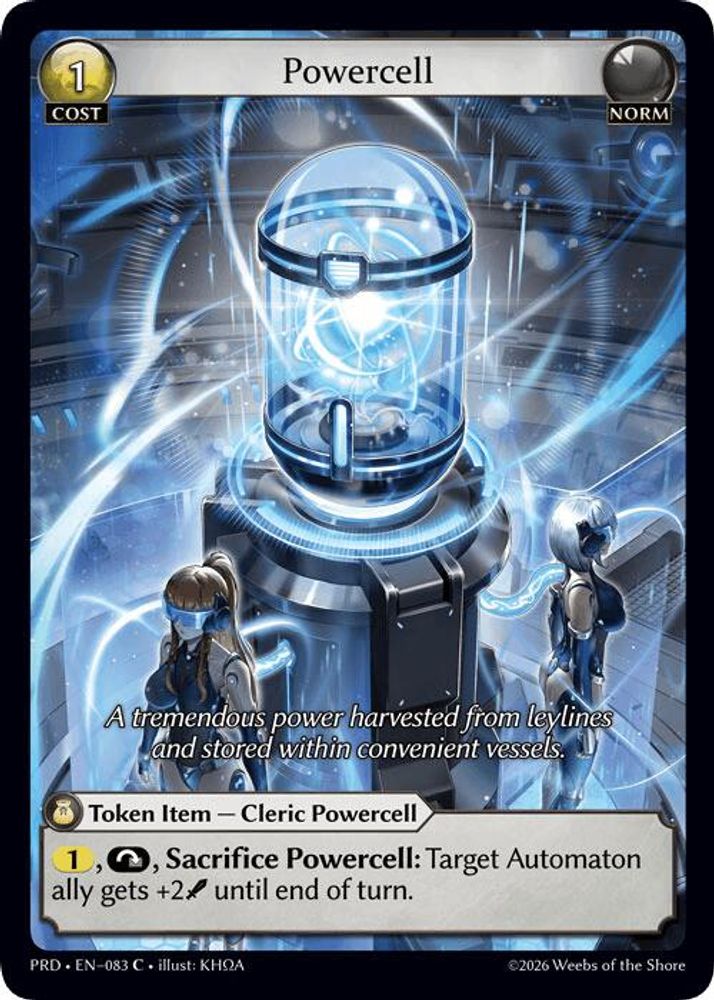Powercell (Interference Curio Foil), Standard, front