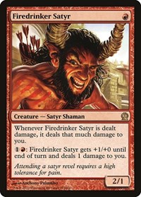 Firedrinker Satyr, Theros