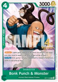 Bonk Punch & Monster card art