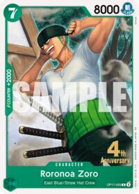 Roronoa Zoro (035) card art
