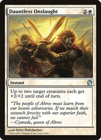 Dauntless Onslaught, Theros