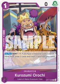 Kurozumi Orochi card art