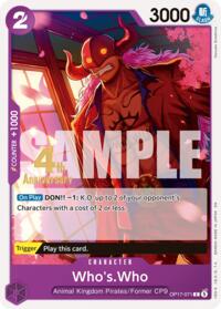 Who's.Who card art