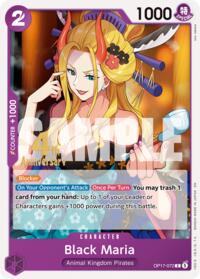 Black Maria card art