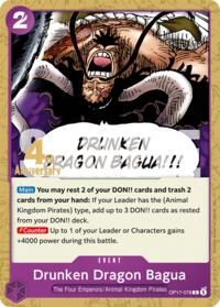 Drunken Dragon Bagua card art