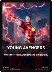 Young Avengers Theme Card (0008)