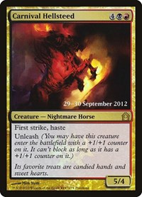 Carnival Hellsteed, Prerelease Cards
