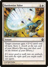 Battlewise Valor, Theros