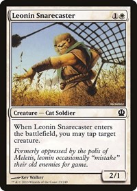 Leonin Snarecaster, Theros