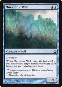 Mnemonic Wall, Theros