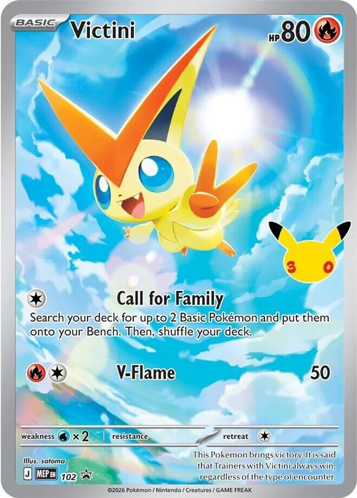 Victini - 102 (30th Celebration)