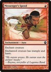 Messenger's Speed, Theros