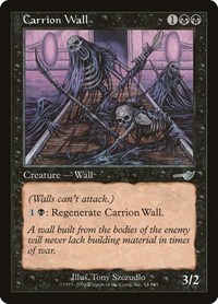 Carrion Wall, Nemesis