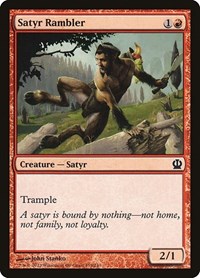 Satyr Rambler, Theros