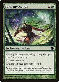 Feral Invocation, Theros