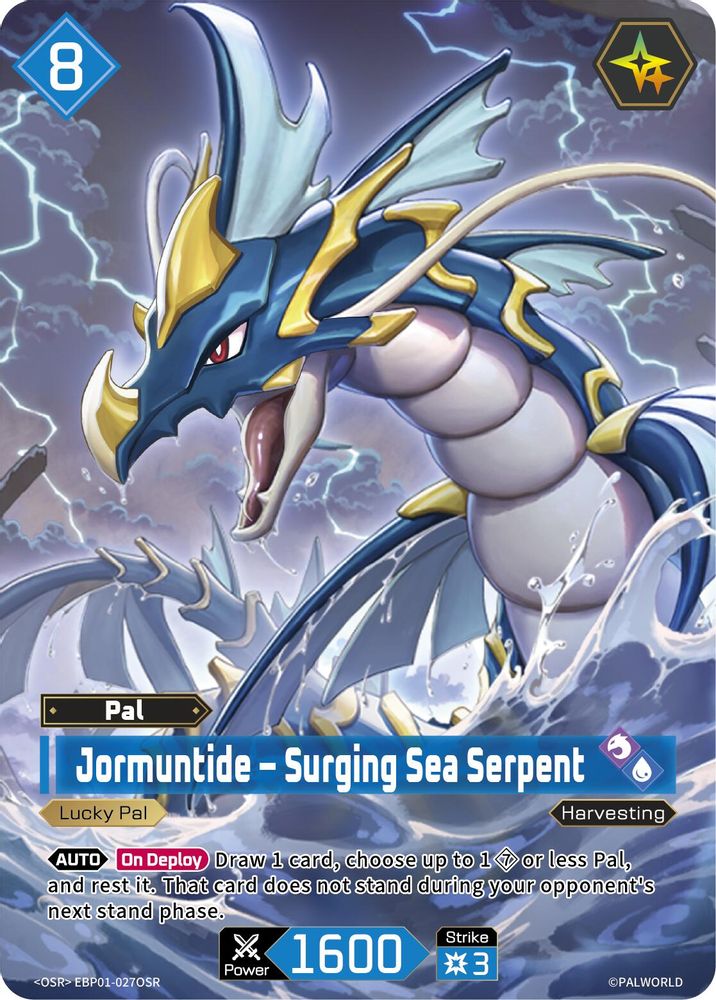 Jormuntide - Surging Sea Serpent (OSR), Foil, front