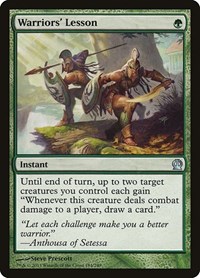 Warriors' Lesson, Theros