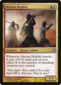 Akroan Hoplite, Theros