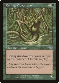 Coiling Woodworm, Nemesis