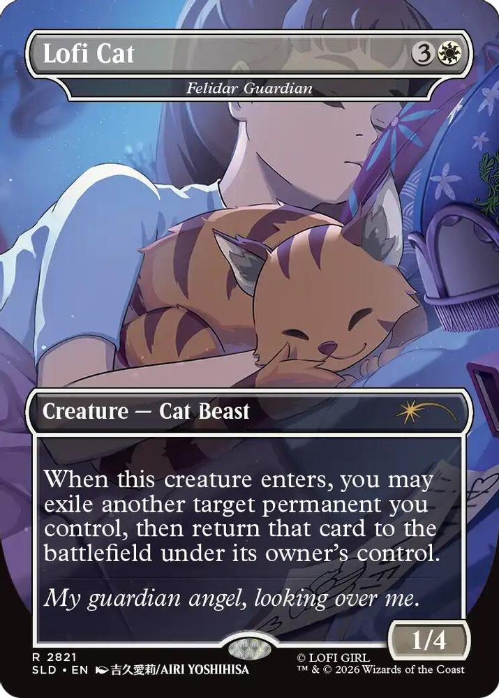 Lofi Cat Felidar Guardian