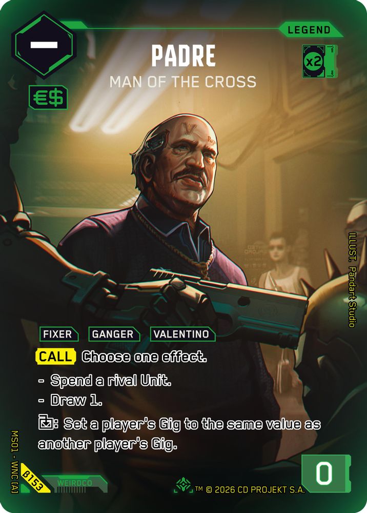Padre Man of the Cross ILegend