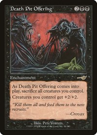 Death Pit Offering, Nemesis