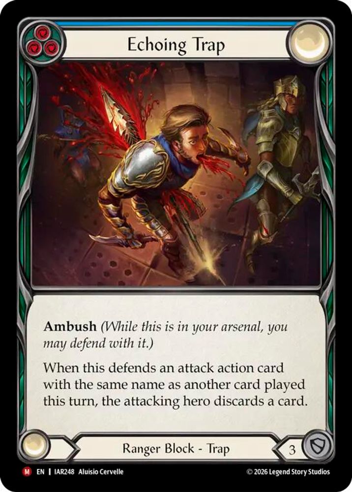 Echoing Trap, Standard, front