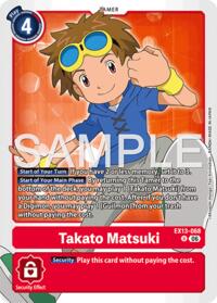 Takato Matsuki card art