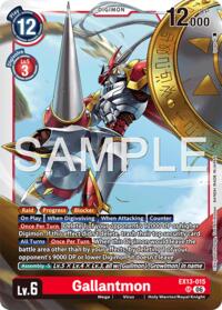 Gallantmon card art