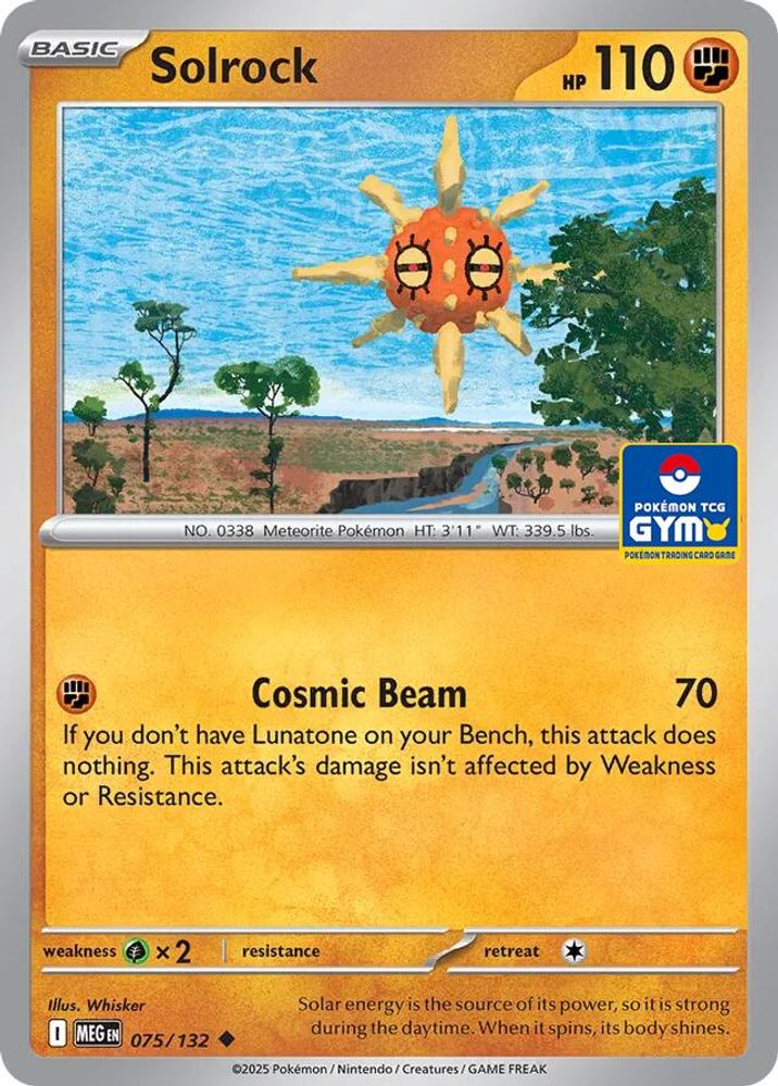 Solrock - 075/132 (GYM)
