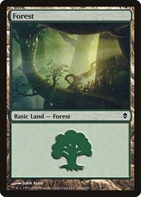 Forest (246a), Zendikar