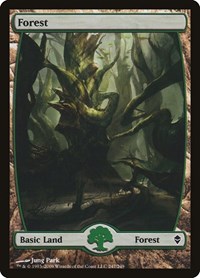 Forest (247) - Full Art, Zendikar