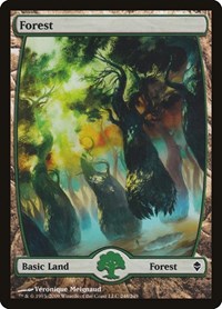 Forest (248) - Full Art, Zendikar