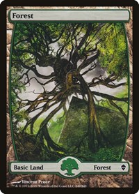 Forest (249) - Full Art, Zendikar