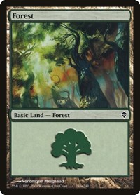 Forest (248a), Zendikar