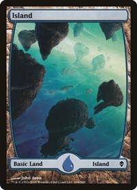 Island (234) - Full Art, Zendikar