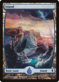 Island (236) - Full Art, Zendikar