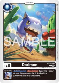 Dorimon card art