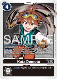 Kota Domoto card art
