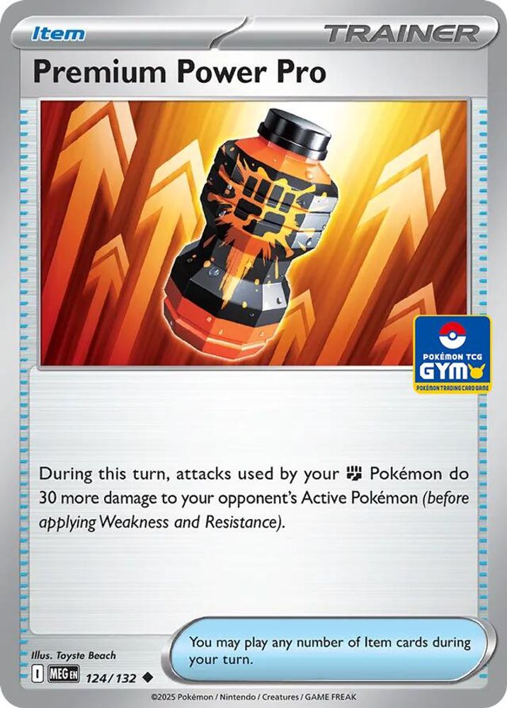 Premium Power Pro - 124/132 (GYM)